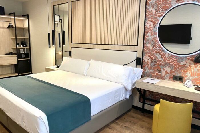 cama doble, Habitación doble Hotel Córdoba
