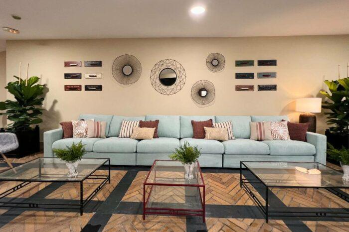 decoracion zona sofa